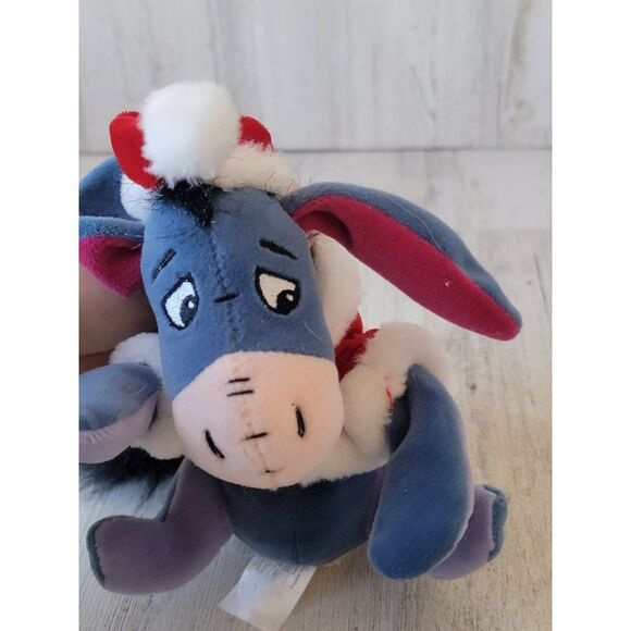 Disney santa claus eeyore winne pooh toy figure plush - Picture 7 of 9